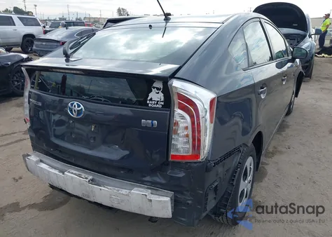 2013 Toyota Prius Two from USA, damaged, VIN JTDKN3DU8D5580681